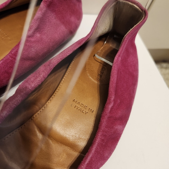 Anthropologie Leifnotes Dip-Dye Suede Ballet Flats sz.6.5/37 Ret $198 in Dustbag - Picture 7 of 10